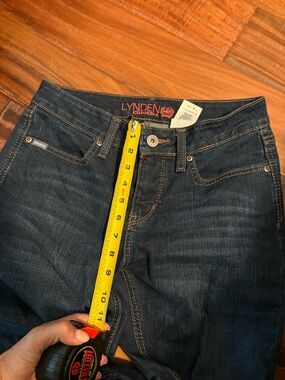 Cinch Lynden Women’s Flare Jeans Dark Wash Stretch Western Rodeo 27 XL (1225)